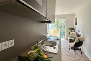Moderne Neubauwohnung Voll möbliertes 1-Zimmer-Apartment mit Balkon in Darmstadt – Die vollständige Adresse der Immobilie erhältst du vom Anbieter., 64295 Darmstadt-West, Darmstadt – Vorschaubild 4