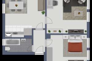 Frisch sanierte Wohnung in Homberg.. – Kirchstr. 146a, 47198 Hochheide, Duisburg – Vorschaubild 1