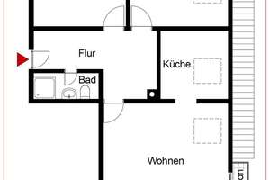 3-Zimmer-DG-Wohnung in 1993 saniertem Mehrfamilienhaus - Kapitalanleger aufgepasst – Die vollständige Adresse der Immobilie erhältst du vom Anbieter., 72770 Ohmenhausen, Reutlingen – Vorschaubild 2