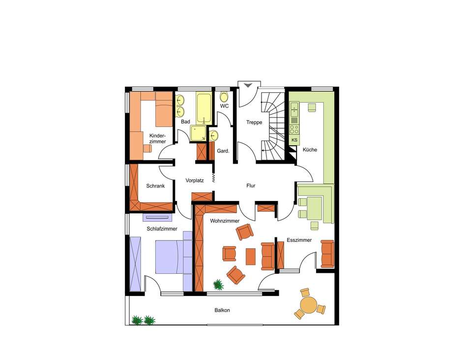 Grundriss EG