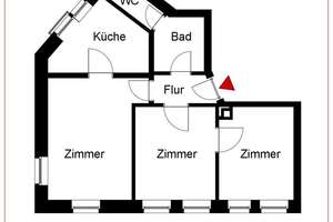 Ruhig und zentral wohnen - 3 Zimmer mit Platz fürs Homeoffice – 70197 Hasenberg, Stuttgart – Vorschaubild 13