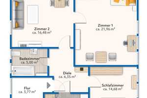 Kapitalanlage ! Vermietetes Zweifamilienhaus mit Balkon, Vollkeller und Garage mitten in Uelzen ! – Uelzen (Kreis) – Vorschaubild 10