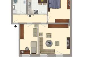 3 Zimmer im Erdgeschoß – Erzbergerstraße 9, 6847 West, Dessau-Roßlau – Vorschaubild 9
