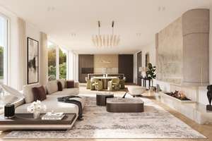 ELEGANTE GARTEN-VILLENWOHNUNG | BESTLAGE IN NYMPHENBURG | PRIVATGARTEN 317 m² – Stuberstraße 25, 80638 Nymphenburg, München – Vorschaubild 6
