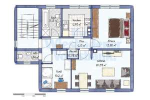 +++ Bierstadt: Gemütliche 3-Zimmer-Dachgeschoßwohnung +++ – Igstadterstraße 6, 65191 Bierstadt, Wiesbaden – Vorschaubild 9