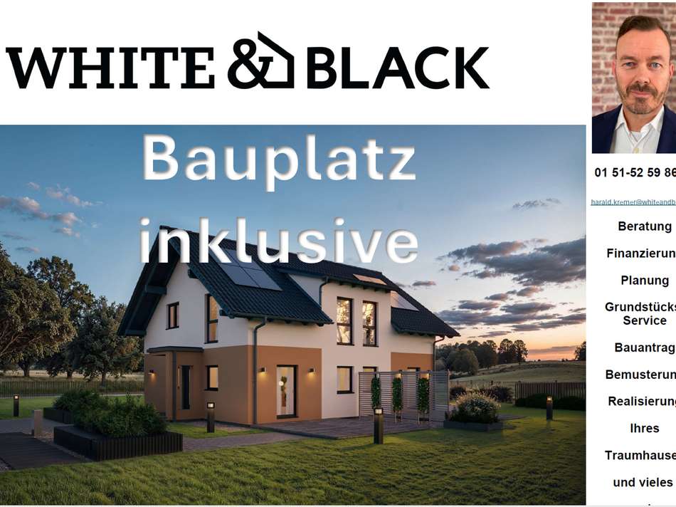 Bauplatz inklusive
