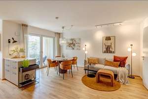 Möbliert:  Neubau-Erstbezug: Stilvolle 3- Zimmer Wohnung   – Die vollständige Adresse der Immobilie erhältst du vom Anbieter., 80634 Neuhausen, München – Vorschaubild 1