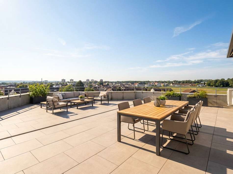 Terrasse Möblierungsvorschlag