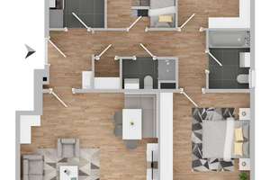 Gepflegte 4-Zimmer-Wohnung in der Nähe des Südparks – Die vollständige Adresse der Immobilie erhältst du vom Anbieter., 81379 Obersendling, München – Vorschaubild 20