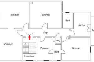 Ein Altbau für neue Geschichten! 5-Zimmer-Wohnung mit Balkon – 63067 Ledermuseum, Offenbach am Main – Vorschaubild 10