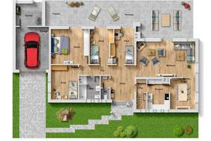 Bungalow mit Garage auf Erbpachtgrundstück in Rhede  – Die vollständige Adresse der Immobilie erhältst du vom Anbieter., 46414 Rhede – Vorschaubild 77