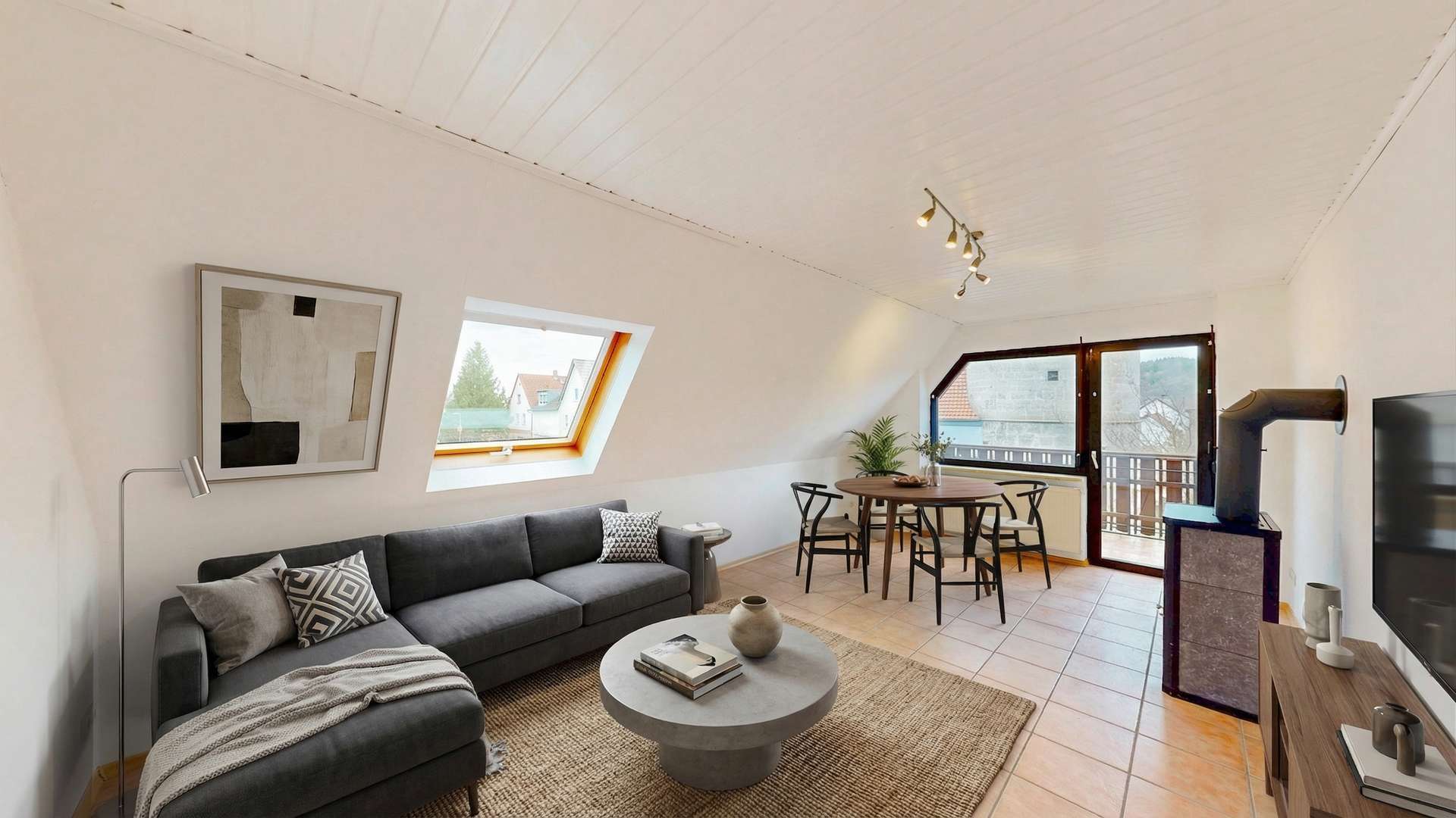 Immobilie in Eibelstadt - Attraktive 4-Zimmer-Dachgeschosswohnung in ruhiger Lage – ideal für Familien, Paare & Kapitalanleger - Bild 5