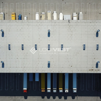 Projektierter Neubau einer Lager- und Logistikhalle