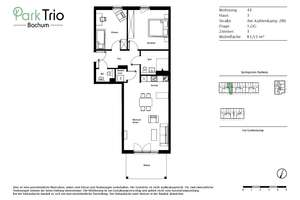 Perfekt für kleine Familien: Schöne 3-Zimmer Wohnung im 1.OG – Die vollständige Adresse der Immobilie erhältst du vom Anbieter., 44795 Weitmar-Mark, Bochum – Vorschaubild 16