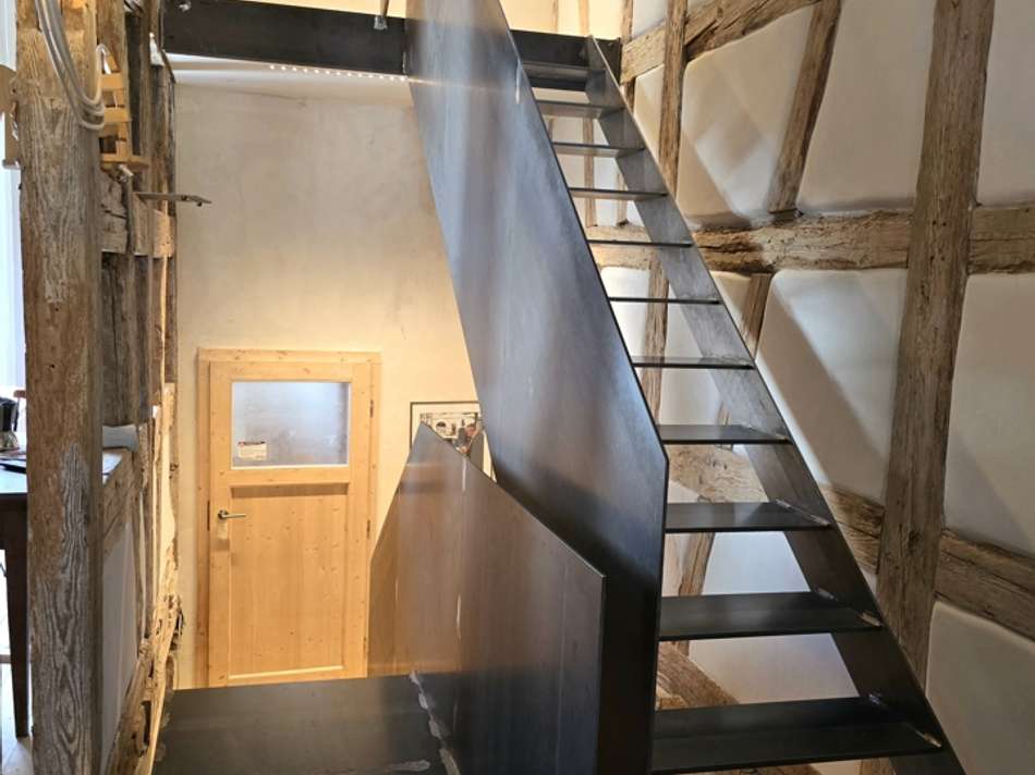 Stahltreppe