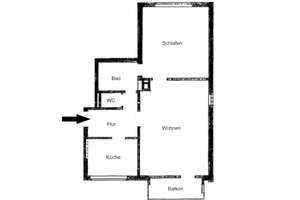 WOHNEN IN RUHIGER LAGE - 2-Zimmer-Wohnung im 1.OG sucht neuen Mieter – Die vollständige Adresse der Immobilie erhältst du vom Anbieter., 70376 Münster, Stuttgart – Vorschaubild 7