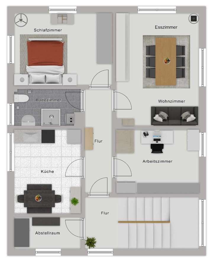 OG: Grundrissnachbildung