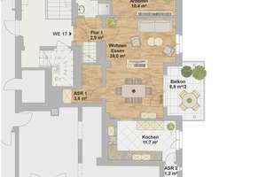 DACHGESCHOSS-WOHNUNG IN BLASEWITZ - BEZUG IN 2 MONATEN – 1277 Blasewitz (Stadtteil), Dresden – Vorschaubild 11