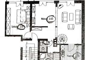 Laim Maisonette-Gartenwhgin mit SO .- Garten .( ca 90 m²) und 2 Balk. (Haus kompl. entkernt 2001). – 80689 Sankt Ulrich, München – Vorschaubild 2