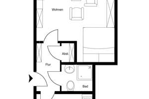 31 m² Apartment - klein, fein und alles mein
in Wattenscheid – Die vollständige Adresse der Immobilie erhältst du vom Anbieter., 44866 Wattenscheid-Mitte, Bochum – Vorschaubild 7