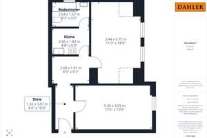 Charmante 2-Zimmer-Wohnung im historischen Altbau – Die vollständige Adresse der Immobilie erhältst du vom Anbieter., 91054 Burgberg, Erlangen – Vorschaubild 8