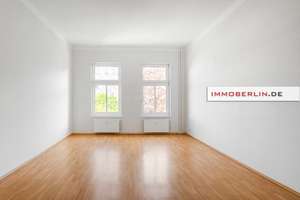 IMMOBERLIN.DE - Ruhige Citylage! Liebenswürdige Altbauwohnung in renoviertem Zustand