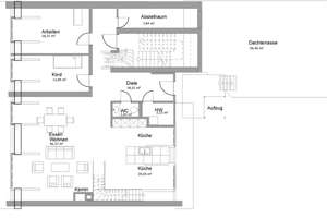MA - MAX-JOSEPH-STRASSE !!! 4 Zimmer Maisonette mit ca. 54 qm Dachterrasse & Aufzug & EBK – Die vollständige Adresse der Immobilie erhältst du vom Anbieter., 68167 Neckarstadt-Ost/Wohlgelegen, Mannheim – Vorschaubild 25
