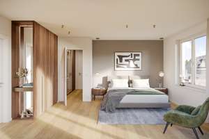 GROSSZÜGIGE FÜNF ZIMMER WOHNUNG AUF EINER EBENE MIT SCHÖNEM GARTEN - NEUBAU IM ENTSTEHEN – Bichler Straße 19, 81479 Thalkirchen, München – Vorschaubild 5