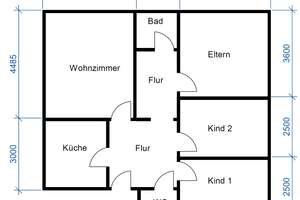 Erdgeschoss 4-Zimmer-Wohnung mit Südbalkon in ruhiger Lage von Münster – Peter-Büscher-Str. 25, 48167 Angelmodde, Münster – Vorschaubild 12