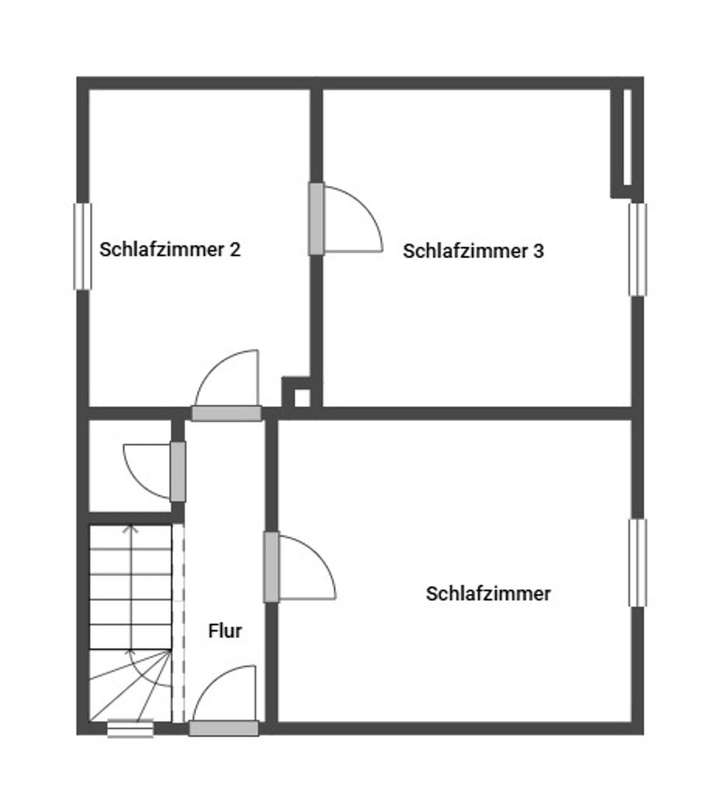 Grundriss Skizze EG