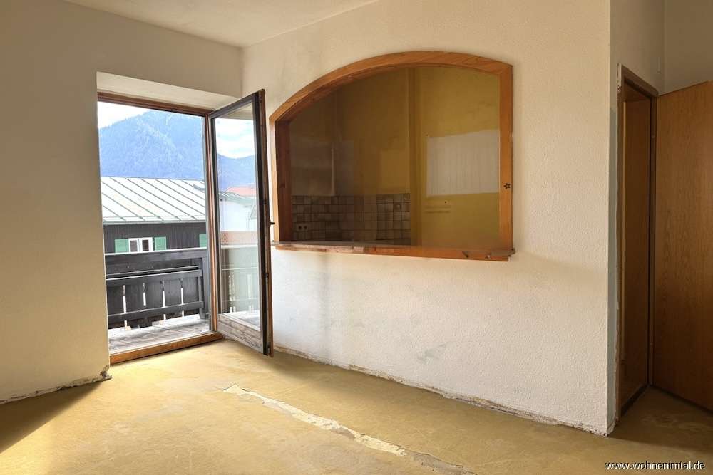 Wohnen im Tal Immobilien Zentral gelegene 2 Zimmer Wohnung mit Potenzial, Miesbach Kreis – Bild 4