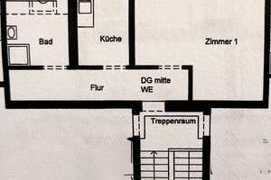 Frisch sanierte 1-Zimmer-DG-Wohnung mit Designerbad & Parkett in Köln-Weidenpesch – Nerusser strasse 50737, 50737 Longerich, Köln – Vorschaubild 24