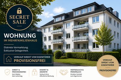 Secret Sale – Eigentumswohnung provisionsfrei direkt vom Eigentümer