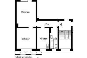 Schön geschnittene 2 Zimmer Wohnung mit Loggia in Frohnhausen – Freytagstr. 5, 45144 Frohnhausen, Essen – Vorschaubild 2