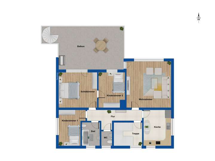 Grundriss - Obergeschoss