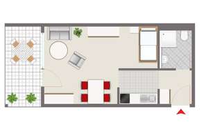 Attraktive 1-Zimmer Wohnung mit Balkon in ruhiger Lage von Laupheim – 88471 Laupheim – Vorschaubild 10