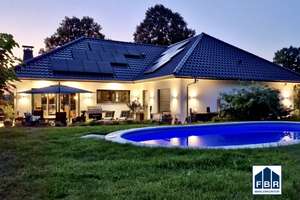 Luxuriöses Wohnen am See: Moderne Familienresidenz mit Pool – Die vollständige Adresse der Immobilie erhältst du vom Anbieter., 19399 Techentin – Vorschaubild 1