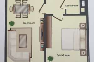 2-Zimmerwohnung zu vermieten mit Balkon  – Frankfurter Straße 10, 72760 Reutlingen-Mitte, Reutlingen – Vorschaubild 4