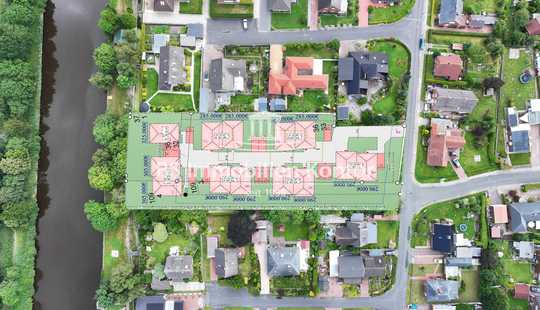 Bild von Petkum-Ems-Seitenkanal! Schlüsselfertiger Neubau-Bungalow mit Terrasse und Gartenanlage in ruhiger W