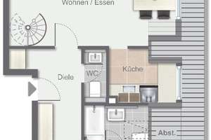 NEU: Außergewöhnliche 2,5-Zi.-Wohnung mit TG-Stellplatz + Blick ins Wiembachtal – Die vollständige Adresse der Immobilie erhältst du vom Anbieter., 51381 Lützenkirchen, Leverkusen – Vorschaubild 12