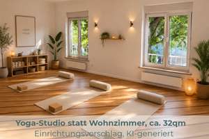 Ein Haus mit Geschichte ist bereit : 175 m², 2 Etagen, Work & Live Balance unter 1  Dach – Die vollständige Adresse der Immobilie erhältst du vom Anbieter., 65187 Biebrich, Wiesbaden – Vorschaubild 6