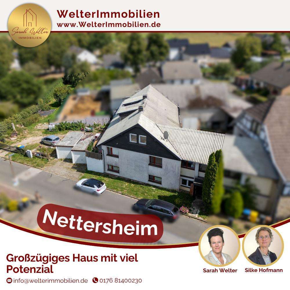 Handwerker aufgepasst! Großes Wohnhaus mit Scheune, Garagen und großem Grundstück, Euskirchen Kreis – Bild 1