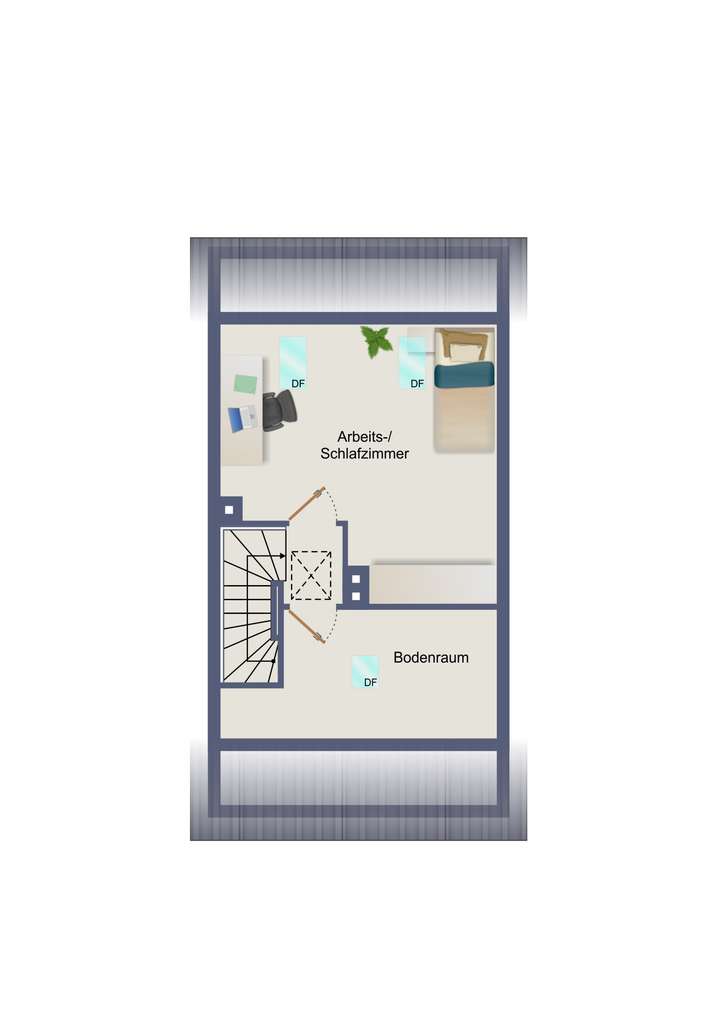 Grundriss Dachgeschoss