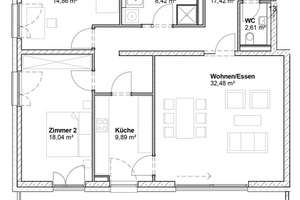 Exklusive  3-Zimmer-Wohnung in zentraler Lage – T4 3, 68161 Innenstadt/Jungbusch, Mannheim – Vorschaubild 8