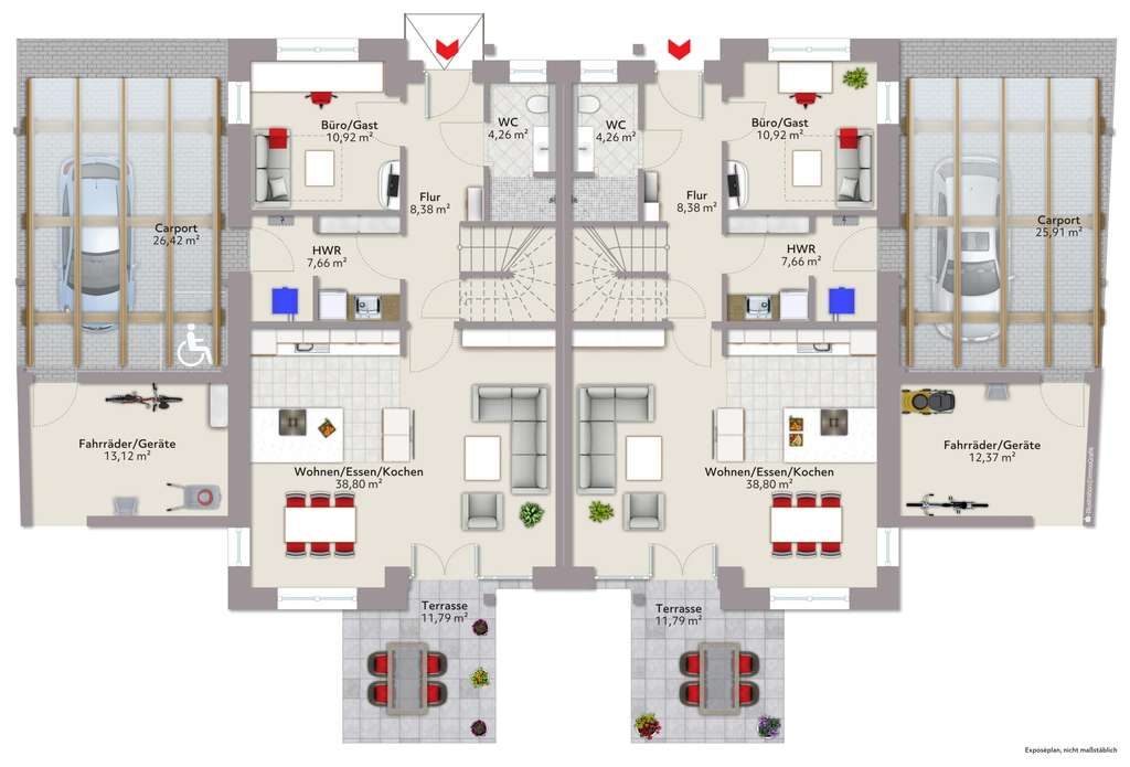 Immobilie in Neuenkirchen-Vörden - Neubau in KfW 40 QNG mit Sonder-AfA - Bild 4