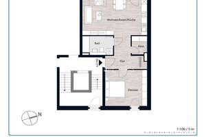 + Großzügige 2-Zimmer-Wohnung mit Balkon + – Die vollständige Adresse der Immobilie erhältst du vom Anbieter., 22045 Jenfeld, Hamburg – Vorschaubild 7