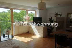 Tauschwohnung: 1 Zimmerwohnung mit pariser Balkon und separater Küche