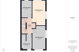 Modernes Familienleben in moderner Doppelhaushälfte – Die vollständige Adresse der Immobilie erhältst du vom Anbieter., 30559 Kirchrode, Hannover – Vorschaubild 19