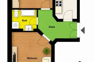 Tiergarten - Im Stephanskiez - Großzüg - Mit Kreationspotential - Ihre Bleibe in Berlin Mitte – Die vollständige Adresse der Immobilie erhältst du vom Anbieter., 10559 Moabit, Berlin – Vorschaubild 10