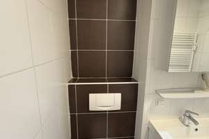 Hochwertige, komplett möblierte 2-Zimmer-Wohnung mit großem Westbalkon – sofort bezugsfertig – Burmesterstr. 4, 80939 Freimann, München – Vorschaubild 7